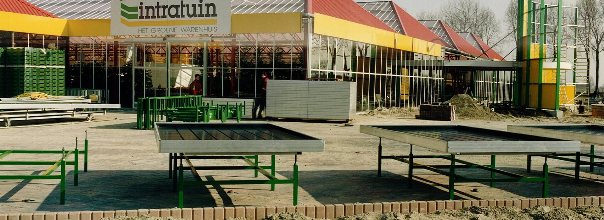 Wiederaufbau Intratuin, Heerhugowaard (Niederlande) 1996