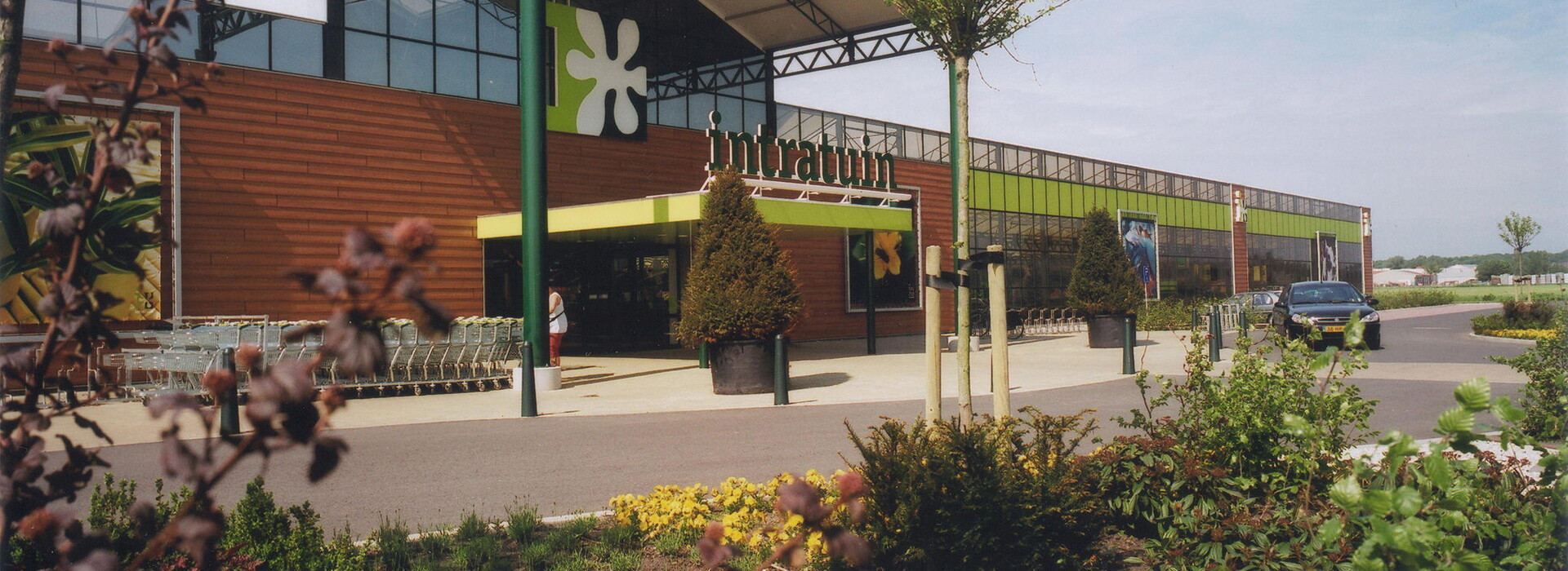 Nieuwbouw Intratuin, Cruquius (Nederland) 2002