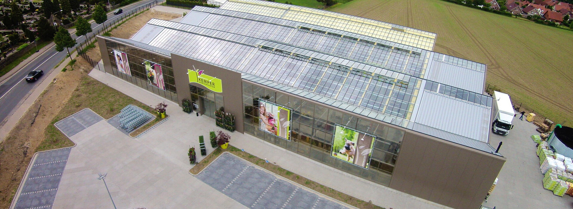 Nieuwbouw Gartencenter Kemper, Lennestadt (Duitsland) 2015