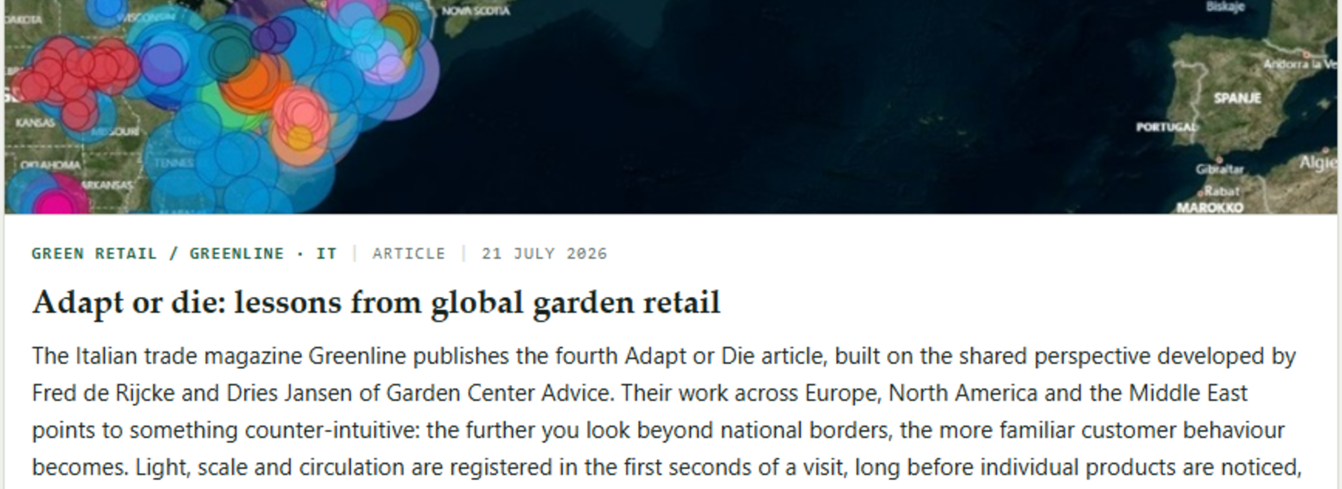 Adapt or die: lessen uit het wereldwijde tuincentrumretail