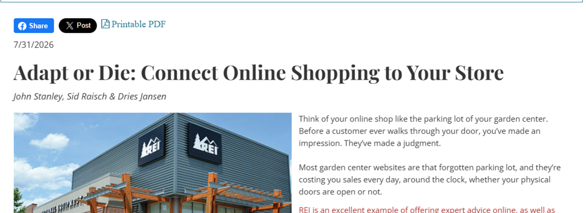 Anpassen oder untergehen: Online-Shopping mit Ihrem Geschäft verbinden