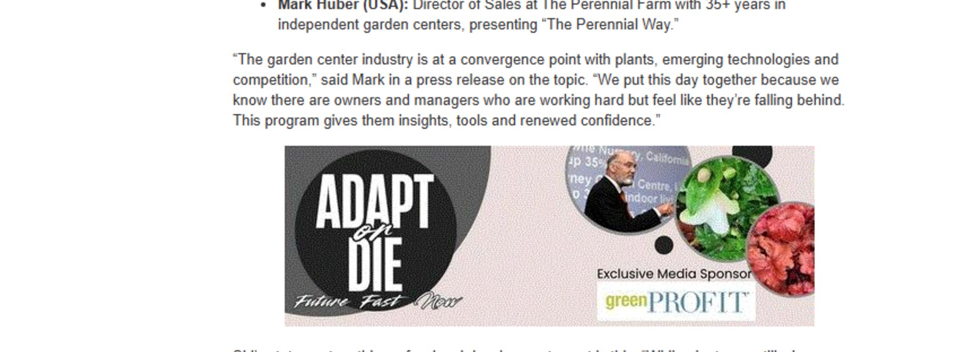 Buzz: Adapt or Die opent de editie