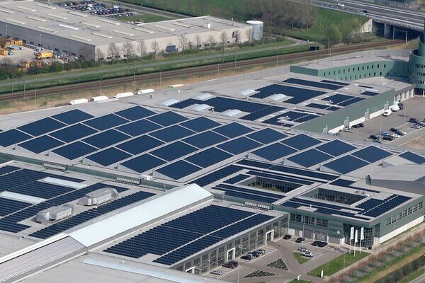 Opening solar power plant Plantion