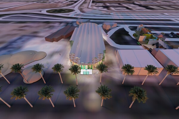 Botanical greenhouse design, Kuwait 2020