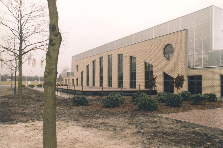 Seitenansicht Neubau, Assen