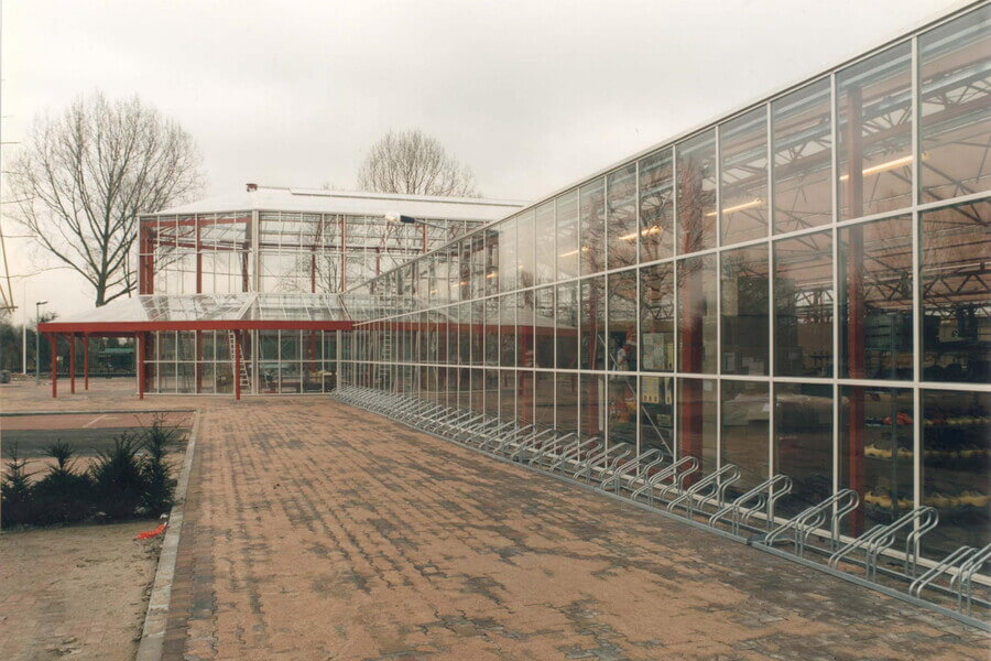 New construction Glass work, Amsterdam