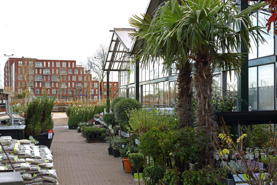 Prachtig uitzicht op de tuin