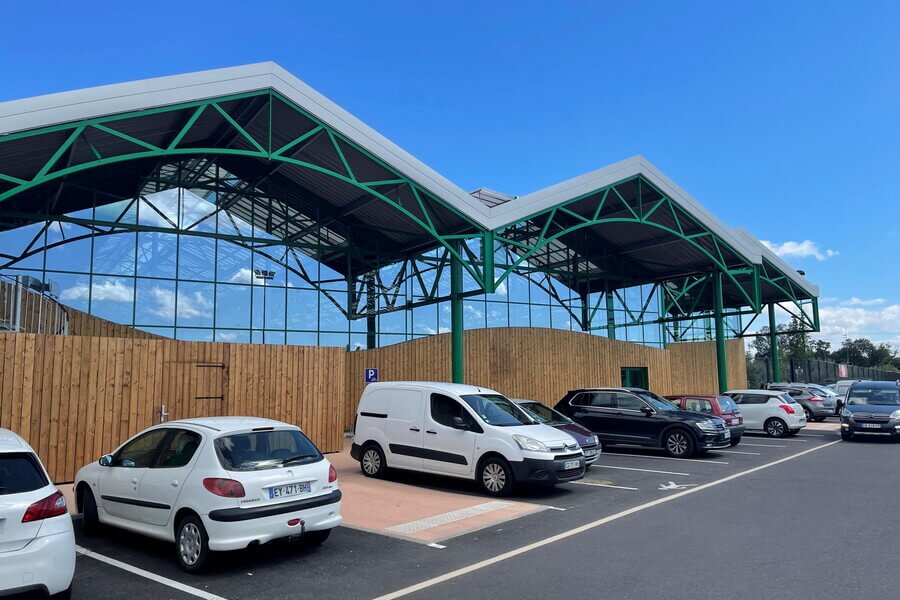 Neubau Jardinerie Tarnaise Fonlabour, Albi (Frankreich)